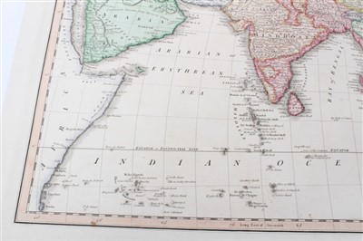 Lot 1043 - James Wyld the Elder (1790-1836), hand-coloured map - ‘Asia’, 1827, 52cm x 64cm.