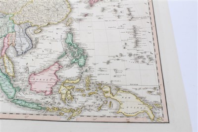 Lot 1043 - James Wyld the Elder (1790-1836), hand-coloured map - ‘Asia’, 1827, 52cm x 64cm.