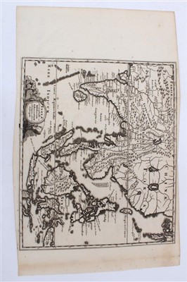 Lot 1045 - Jan Wolters (17th century), engraved map - ‘Indiae Orientalis Insularum Adiacentium’, 1697, 22cm x 27cm.