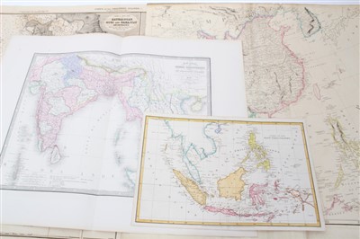 Lot 955 - Group of 19th century maps of the Far East - to include Admirality Chart - Ports in the Philippines, 1903; Aaron Arrowsmith - Chart of Philippines, Chart of the East India Islands; Eugene Andiveau-...