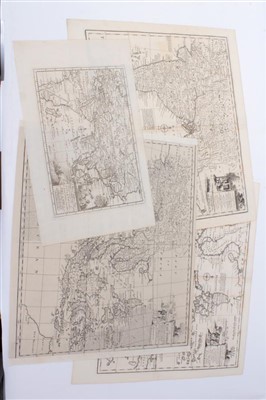 Lot 717 - Emanuel Bowen (1720-1767), four engraved maps - ‘East Indian Islands’; ‘East Indies’; ‘Empire of Great Mogul’; ‘A Map of Marco Polo’s Voyages and Travels in the 13th Century’, mid-18th century.