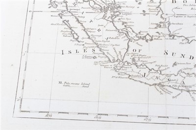 Lot 1075 - Thomas Conder (1775-1801), engraved map - ‘East India Islands’, 1778, 34cm x 39cm
