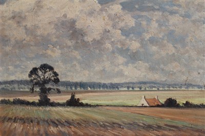 Lot 1025 - Hugh Boycott-Brown - East Anglian landscape