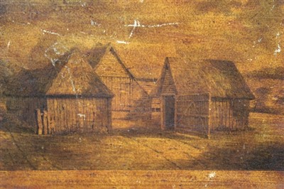 Lot 1024 - 19th century engraving - The Red Barn, Polstead