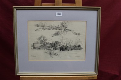 Lot 1023 - Terry Jeffrey pencil sketches - Higham