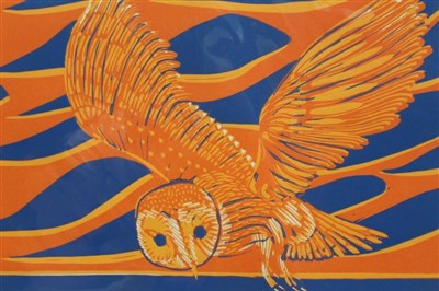 Lot 1326 - Stan Cooper (1915-2010), three signed limited edition bird linocuts.