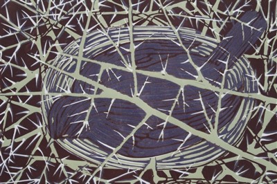 Lot 1327 - Stan Cooper (1915-2010), three signed limited edition bird linocuts