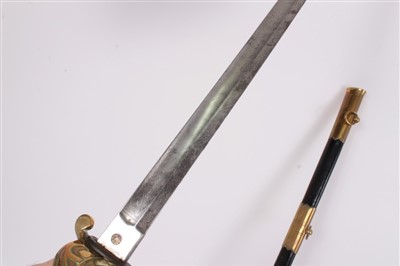 Lot 835 - Victorian Naval Officers' sword