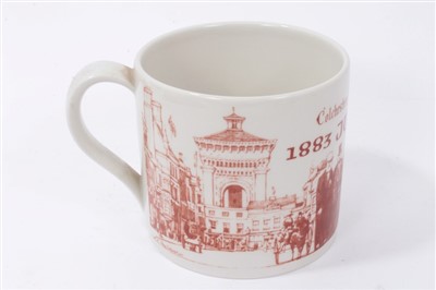 Lot 3775 - Colchester Jumbo Water Tower Centenary mug plus brochure