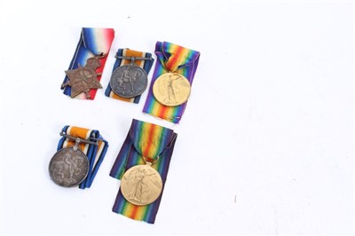 Lot 512 - First World War 1914-15 Star Trio, together with a First World War Pair