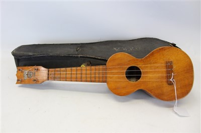 Lot 3546 - Ukelele (made in Honolulu) Kumalae