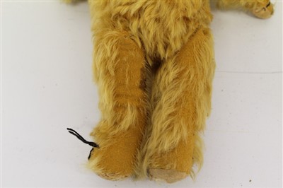 Lot 2783 - Three old mohair teddy bears, circa 1950