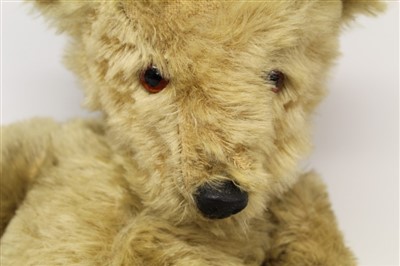 Lot 2783 - Three old mohair teddy bears, circa 1950