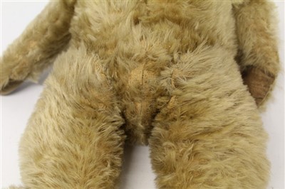 Lot 2783 - Three old mohair teddy bears, circa 1950