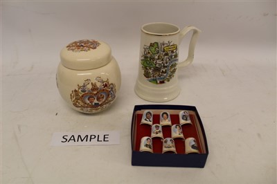 Lot 2081 - Large collection of Royal Commemorative ceramics including mugs, tea cups, plates, ornaments etc (8 boxes)