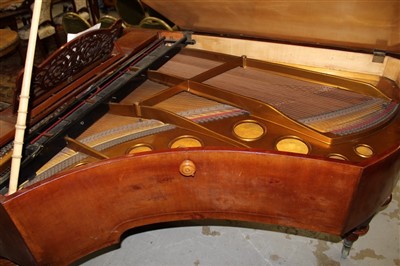 Lot 1748 - Early 20th century mahogany cased Boudoir piano