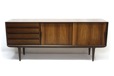 Lot 1715 - 1970s Scandinavian rosewood sideboard