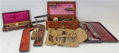 Lot 3666 - Collection of medical instruments and other items.