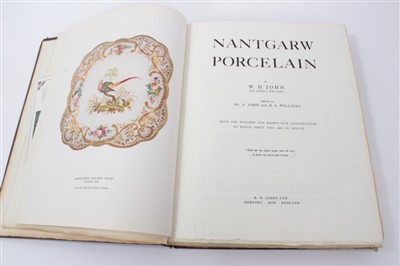Lot 52 - Book - Nantgarw Porcelain