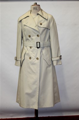 Lot 3093 - Ladies Wetherall raincoat size 10 / 12 with tweed lining.