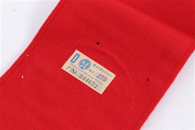 Lot 554 - Nazi party arm band with RZM paper label to interior numbered- 344672