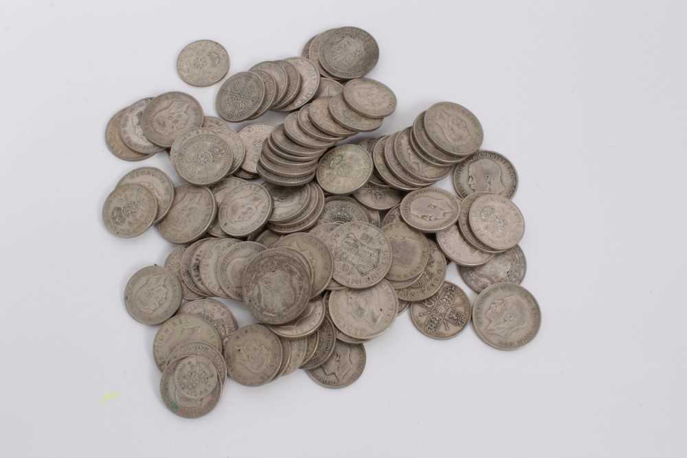 Lot 106 - G.B. mixed pre-1947 silver coinage