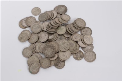 Lot 106 - G.B. mixed pre-1947 silver coinage