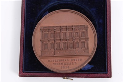Lot 118 - World – two AE commemorative medallions