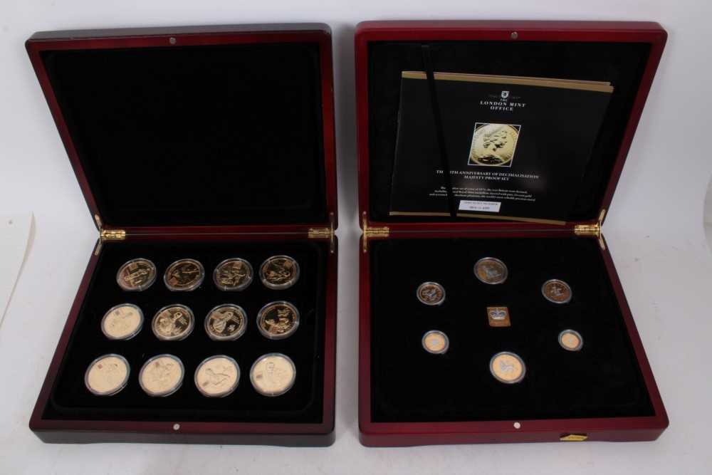 Lot 128 - World – mixed London Mint Office limited edition coin sets