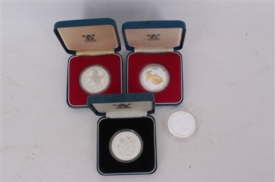 Lot 136 - G.B. The Royal Mint mixed Silver Proof coinage