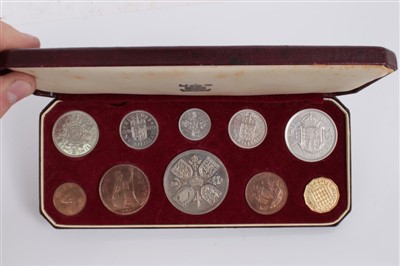 Lot 140 - G.B. The Royal Mint Elizabeth II Proof Ten Coin Proof Set 1953