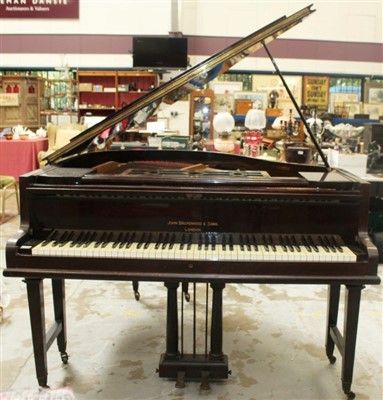 Lot 1460 - Mid 20th century baby Grand Piano in rosewood case by John Broadwood & Sons, London