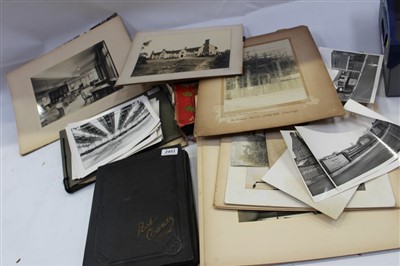 Lot 2453 - Postcard cards in three album, including Mabel Lucie Attwell x30+, Bonzo x4, other children's cards, greetings, comic, real photographic street scenes, GB topography etc.