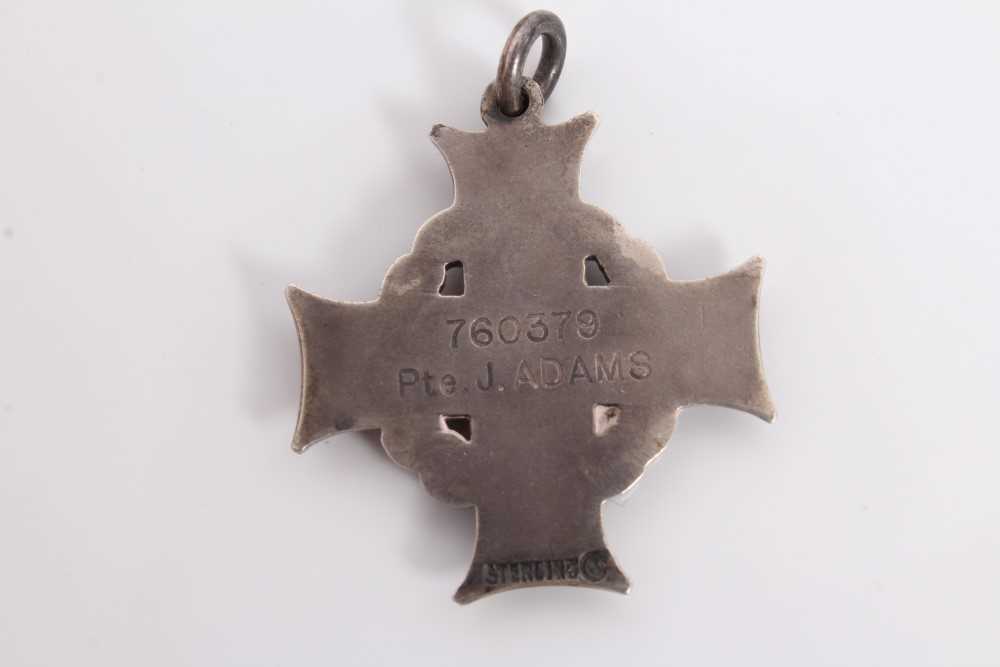 Lot 537 - First World War Canadian Memorial Cross,