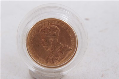 Lot 188 - Canada – George V gold Five Dollars