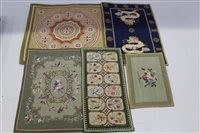 Lot 2714 - Dolls' house rugs - selection of handmade wool...