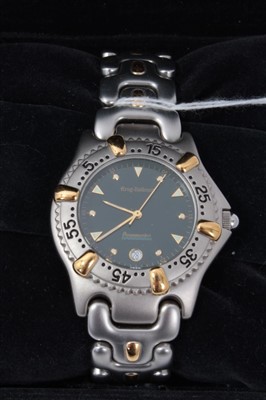 Lot 3325 - Krug-Baümen ladies and gentlemen's matching Oceanmaster wristwatches, boxed as new