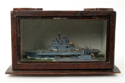 Lot 59 - Scratch built ship diorama