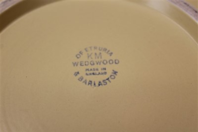 Lot 2118 - Wedgwood Keith Murray Moonstone circular dish/charger, 24cm diameter