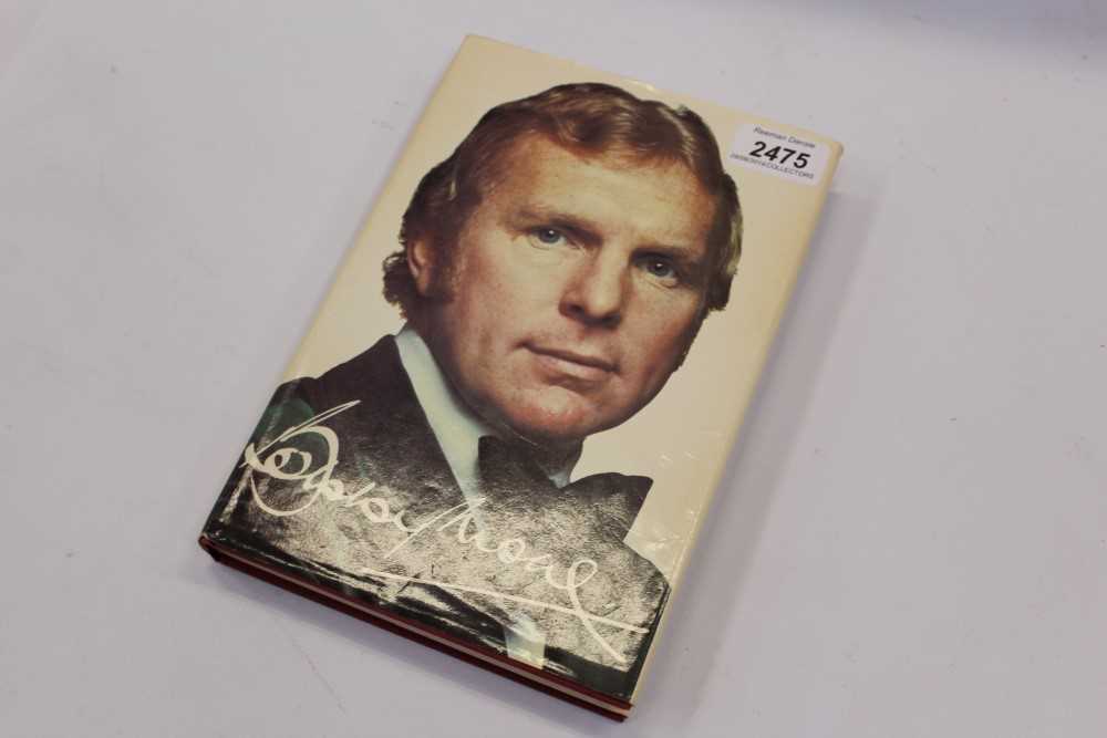 Lot 2475 - Autograph Book Bobby Moore biography by Jeff Powell signed Bobby Moore.