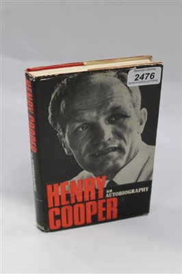 Lot 2476 - Autograph Henry Cooper Autobiography signed Henry Cooper.