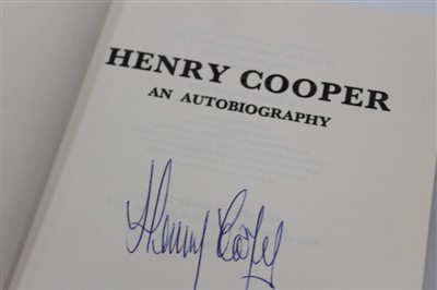 Lot 2476 - Autograph Henry Cooper Autobiography signed Henry Cooper.