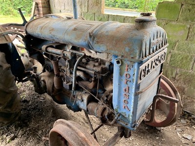 Lot 2955 - Fordson Model N Tractor, unused for many years and requiring total restoration, this tractor appears to be complete and would make an interesting project.