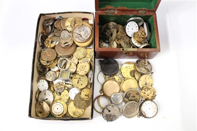 Lot 3716 - Lot of watch movements