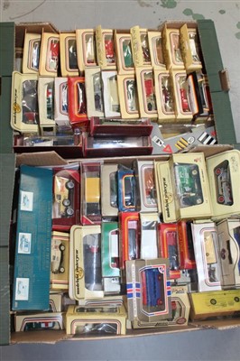 Lot 2823 - Diecast - selection of boxed Lledo, Matchbox models of yesterday and others (four boxes)