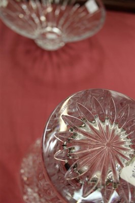 Lot 2162 - Waterford crystal Cassidy vase and Waterford crystal Sheridan bowl, both boxed