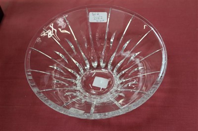 Lot 2162 - Waterford crystal Cassidy vase and Waterford crystal Sheridan bowl, both boxed