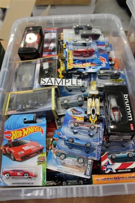 Lot 2826 - Diecast - Matchbox, Hot Wheels selection of blister packs and others (three boxes)