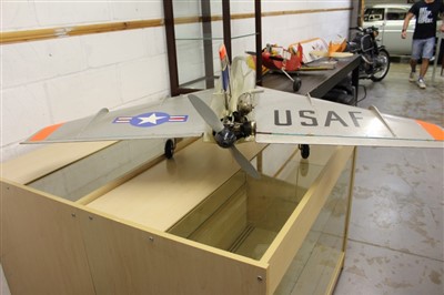 Lot 3687 - Scratch built radio controlled model of a US Jet plane