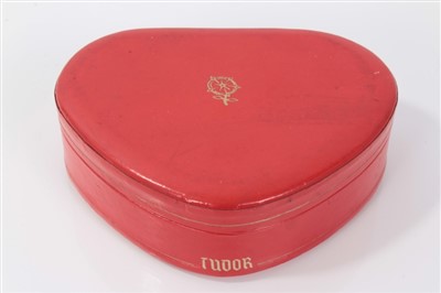 Lot 3390 - Vintage Rolex Tudor leather watch box